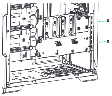 GPU-ANTI-SAG-HALTERUNG INSTALLATION - SCHRITT 2