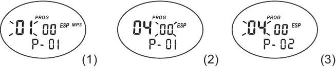 PROGRAMMWIEDERGABE f&uuml;r MP3