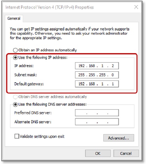 Statische IP-Adresse einrichten &ndash; Schritt 5