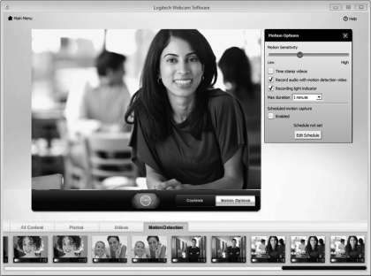 Bewegungserkennung verwenden