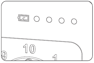 Anzeige des Controller-Akkustands