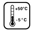 Thermometer-Symbol f&uuml;r Temperaturhinweise