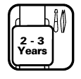 Symbol f&uuml;r regelm&auml;&szlig;ige &Uuml;berpr&uuml;fung