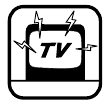 Symbol f&uuml;r statische Elektrizit&auml;t