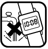 Uhr, nicht wasserdicht
