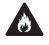 Brandgefahr-Symbol