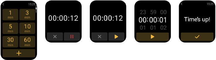 Funktionsbeschreibung - Timer einstellen