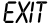 EXIT-Symbol