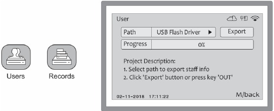 DATEN - EXPORT-MEN&Uuml;