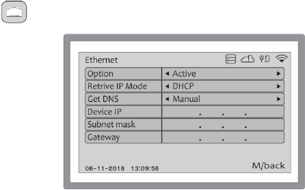 NETZWERK - ETHERNET-MEN&Uuml;