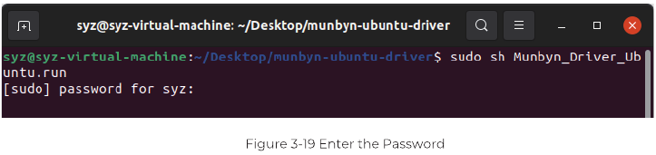 USB Linux-Treiberinstallation - Schritt 3