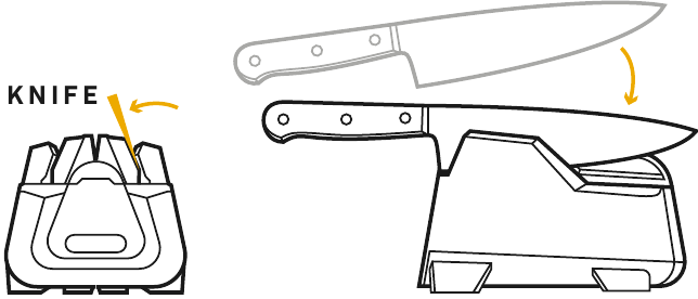 ELEKTRISCHES SCH&Auml;RFEN - Schritt 1