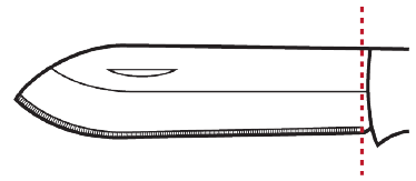 Sch&auml;rfen - Schritt 2