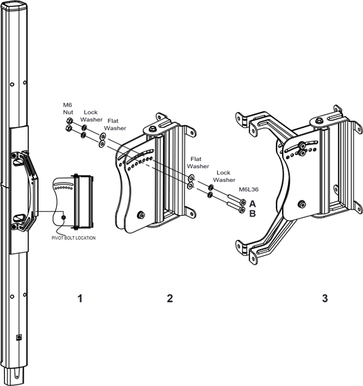 ARRAY MIT ARRAY-HALTERUNG AUF WANDHALTERUNG SCHIEBEN - Teil 1