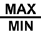 MAX/MIN-Taste