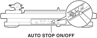 Verwenden der automatischen Stoppfunktion