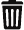 M&uuml;lleimer-Symbol
