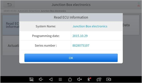 ECU-INFORMATIONEN LESEN