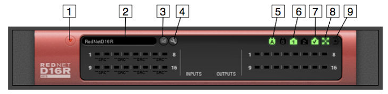 Layout des virtuellen Panels