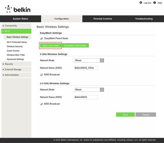 Grundlegende WLAN-Einstellungen