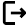 Symbol: Abmelden