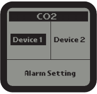 CO2-Einstellungen