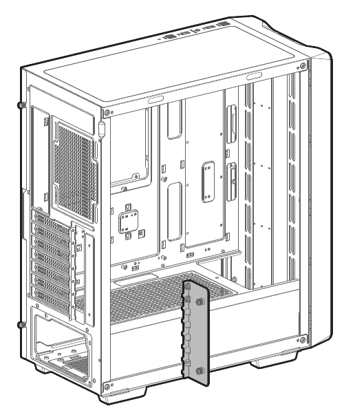 Installation der GPU - Schritt 2