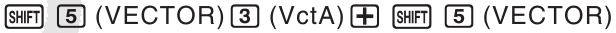 Tastenkombination VctA + VctB