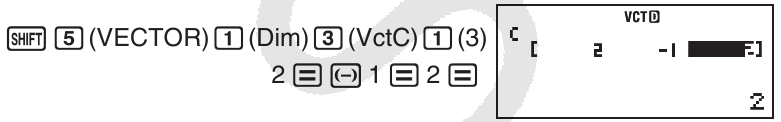 Beispiel: VctC zuweisen