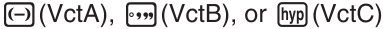Tasten VctA, VctB, VctC
