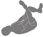 Vierer-Figur im Liegen