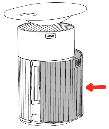 Filter wechseln - Schritt 4