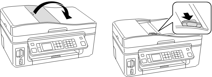 Automatischen Dokumenteneinzug verwenden - Schritt 1