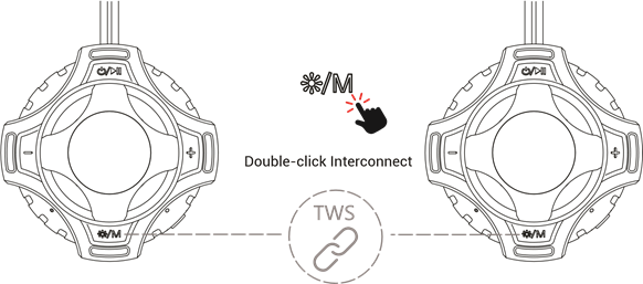 Bluetooth-Modus - TWS-Steuerung