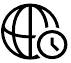 Symbol f&uuml;r Zeitzone