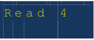 Kalibrierung 4 lesen