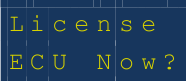 Best&auml;tigung der Lizenzierung des Steuerger&auml;ts
