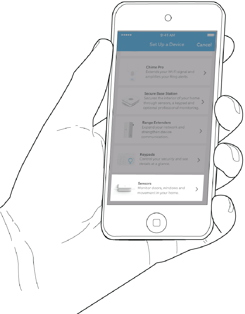 Ger&auml;te-Einrichtung in der App