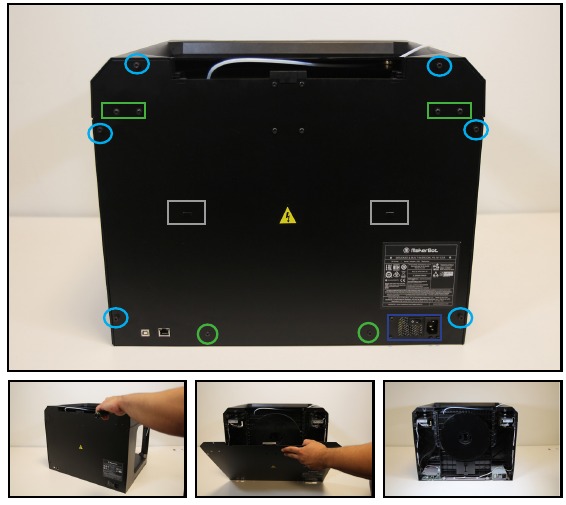 R&uuml;ckwand entfernen