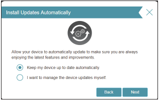 Optionen f&uuml;r Firmware-Updates