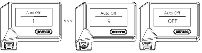 Automatisches Abschaltprogramm des Systems