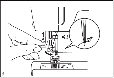 Automatischer Nadeleinf&auml;dler - Schritt 2