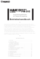 Hakko Electronics FM-202 Betriebshandbuch