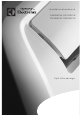 Electrolux EXI12HD1W Installationshandbuch