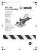 Bosch GFF 22 A PROFESSIONAL Bedienungsanleitung