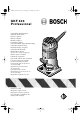 Bosch GKF 600 Professional Originalbetriebsanleitung