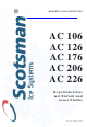 Scotsman AC 206 Bedienungsanleitung