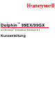 Honeywell dolphin 99ex Kurzanleitung