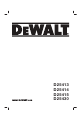 DeWalt D25413 Anleitung