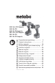 Metabo BS 14.4 LTX Impuls Originalbetriebsanleitung